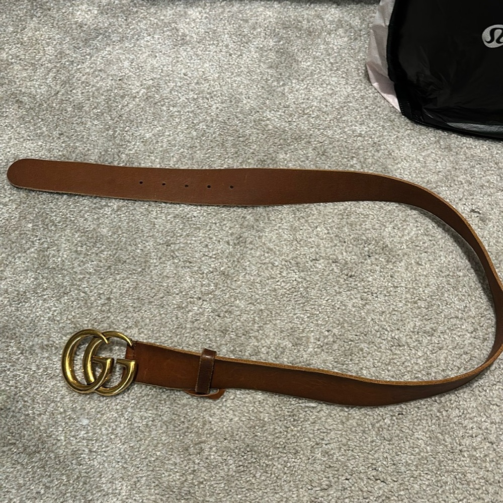 Brown Gucci belt! Perfect condition